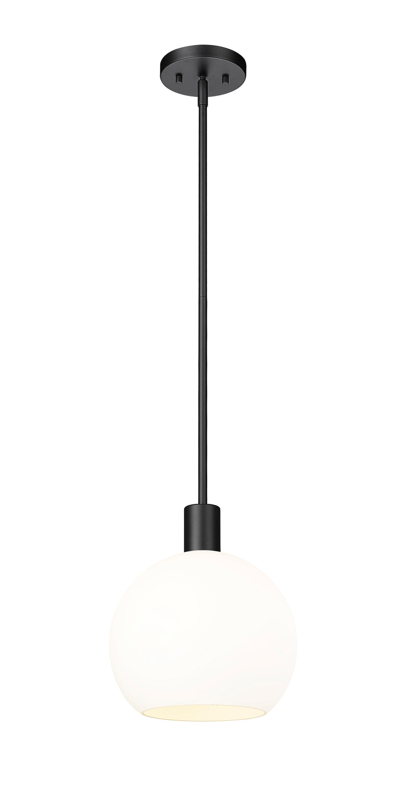 Margo 1 Light 9.75" Pendant in Matte Black