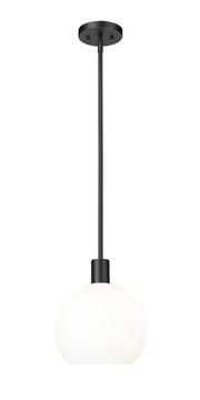 Margo 1 Light 9.75" Pendant in Matte Black