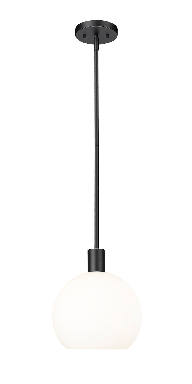 Margo 1 Light 9.75" Pendant in Matte Black