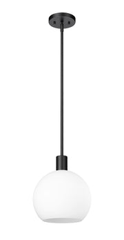 Margo 1 Light 9.75" Pendant in Matte Black