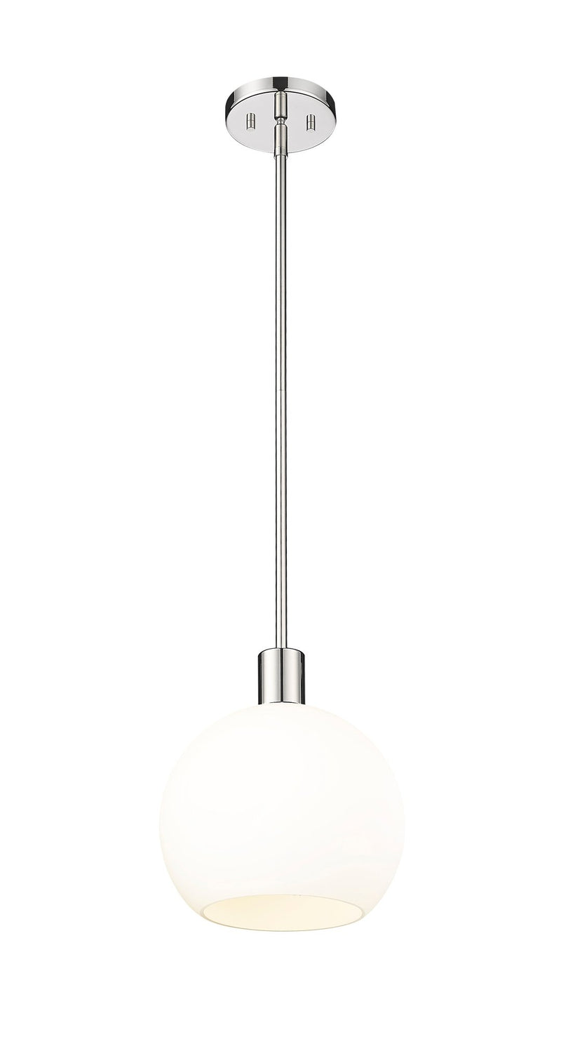 Margo 1 Light 9.75" Pendant in Polished Nickel