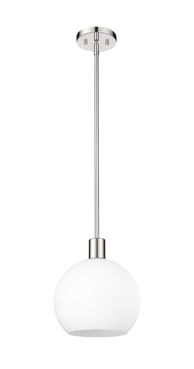 Margo 1 Light 9.75" Pendant in Polished Nickel