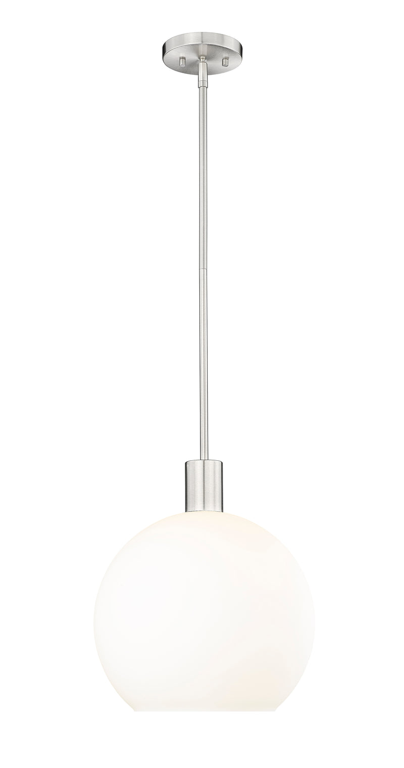 Margo 1 Light 13.75" Pendant in Brushed Nickel