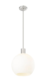 Margo 1 Light 13.75" Pendant in Brushed Nickel