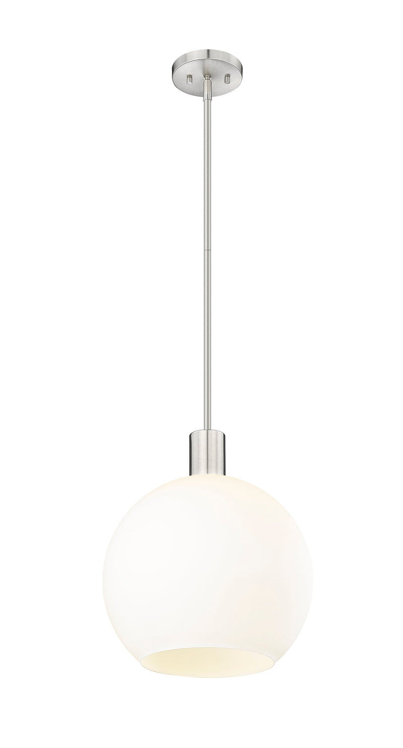 Margo 1 Light 13.75" Pendant in Brushed Nickel