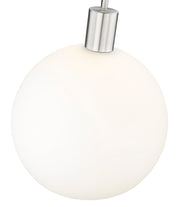 Margo 1 Light 13.75" Pendant in Brushed Nickel