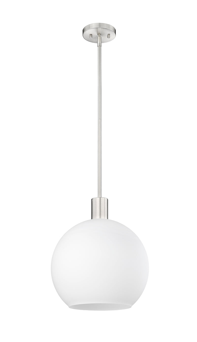 Margo 1 Light 13.75" Pendant in Brushed Nickel