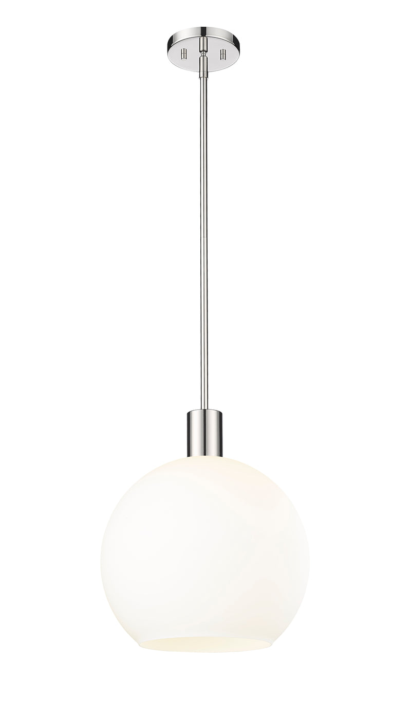 Margo 1 Light 13.75" Pendant in Polished Nickel