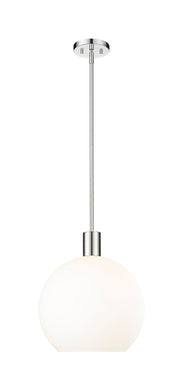 Margo 1 Light 13.75" Pendant in Polished Nickel