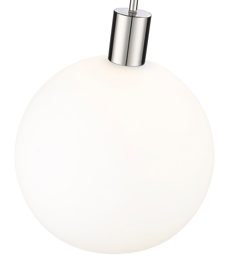 Margo 1 Light 13.75" Pendant in Polished Nickel