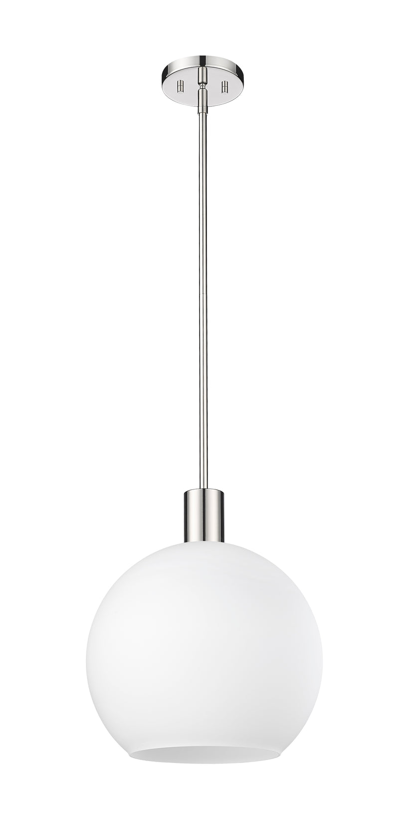 Margo 1 Light 13.75" Pendant in Polished Nickel