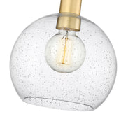 Margo 1 Light 9.75" Pendant in Olde Brass