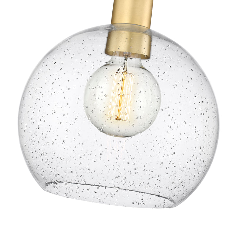 Margo 1 Light 9.75" Pendant in Olde Brass