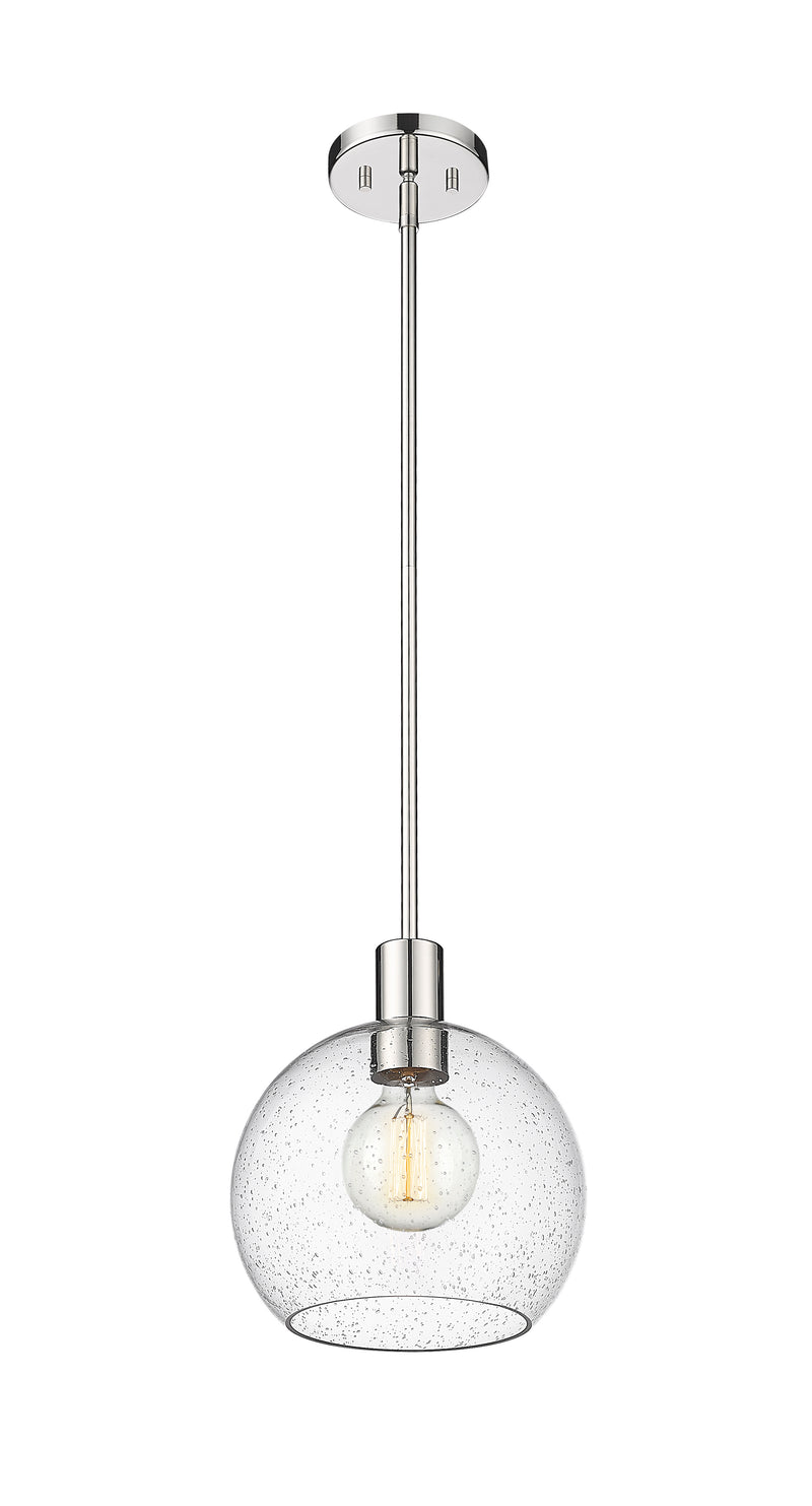 Margo 1 Light 9.75" Pendant in Polished Nickel