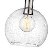 Margo 1 Light 9.75" Pendant in Polished Nickel