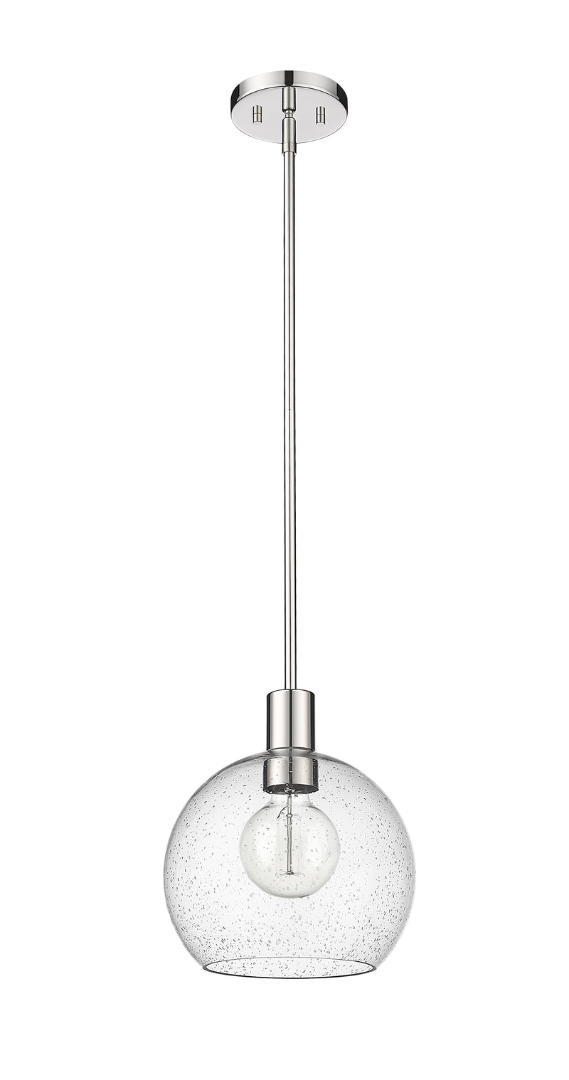 Margo 1 Light 9.75" Pendant in Polished Nickel