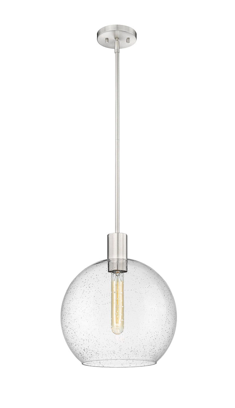 Margo 1 Light 13.75" Pendant in Brushed Nickel