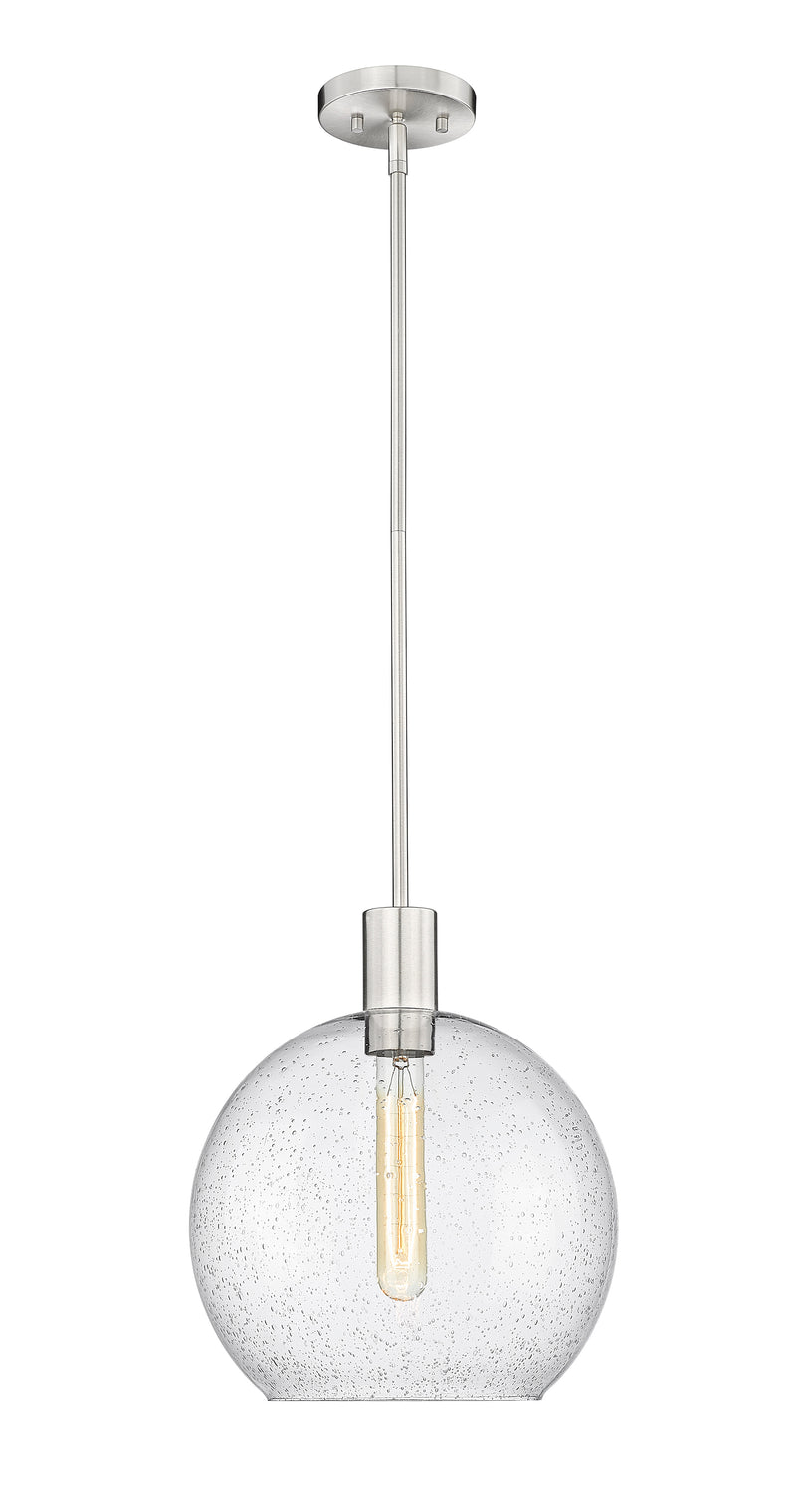 Margo 1 Light 13.75" Pendant in Brushed Nickel