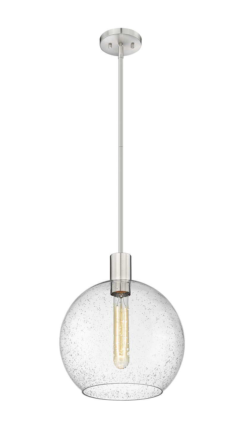 Margo 1 Light 13.75" Pendant in Brushed Nickel