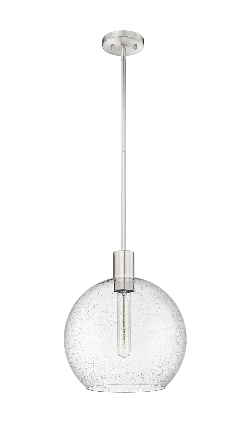 Margo 1 Light 13.75" Pendant in Brushed Nickel