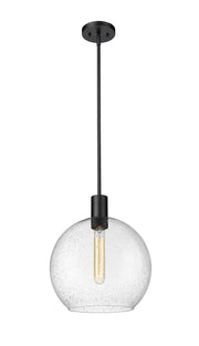 Margo 1 Light 13.75" Pendant in Matte Black