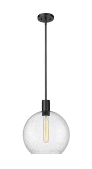 Margo 1 Light 13.75" Pendant in Matte Black