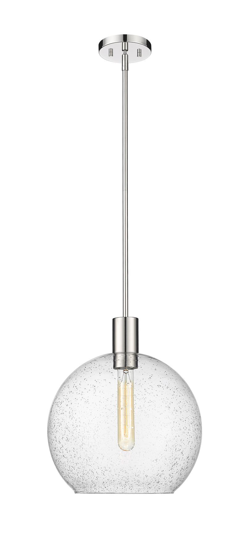 Margo 1 Light 13.75" Pendant in Polished Nickel