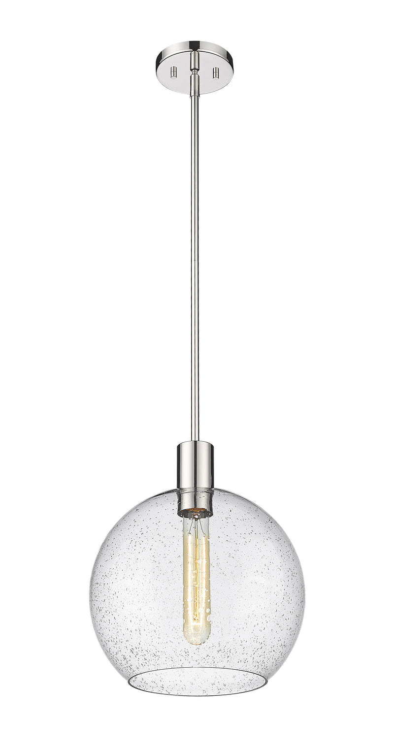 Margo 1 Light 13.75" Pendant in Polished Nickel