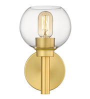 Sutton 1 Light 6" Wall Sconce in Brushed Gold
