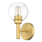 Sutton 1 Light 6" Wall Sconce in Brushed Gold