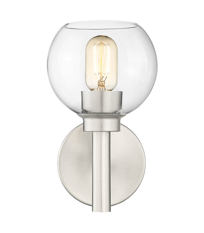Sutton 1 Light 6" Wall Sconce in Brushed Nickel