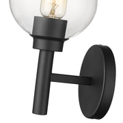Sutton 1 Light 6" Wall Sconce in Matte Black