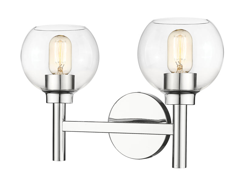 Sutton 2 Light 15.75" Vanity in Chrome