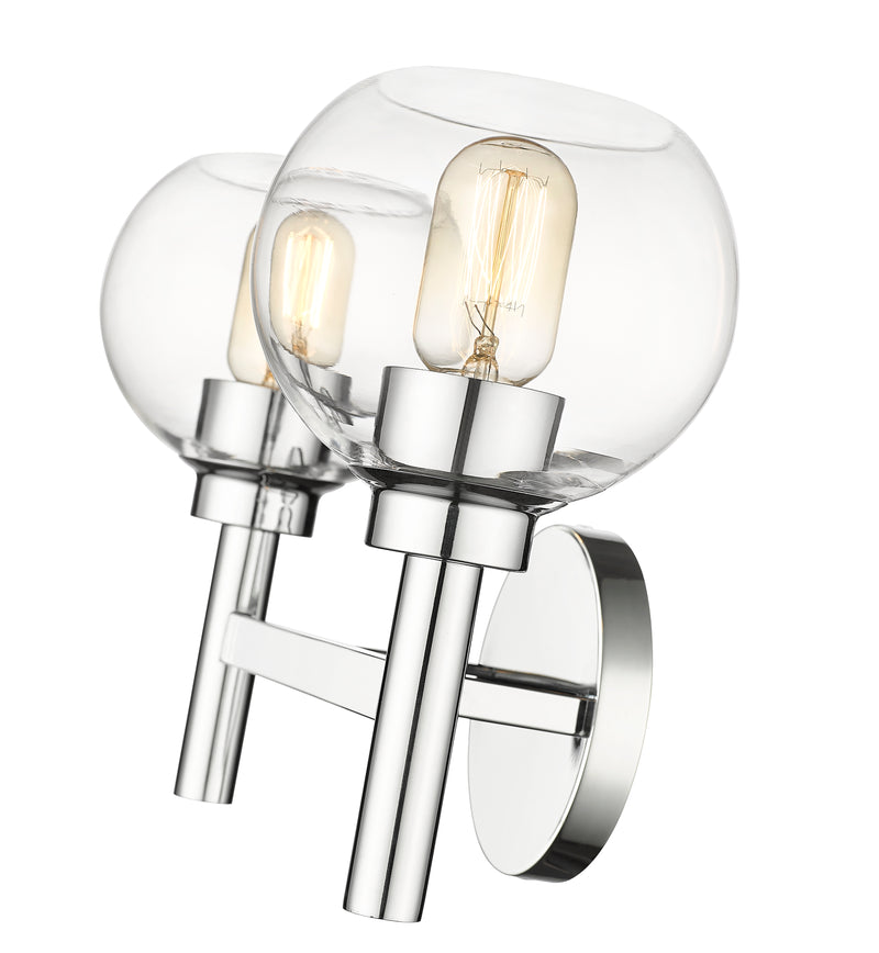 Sutton 2 Light 15.75" Vanity in Chrome