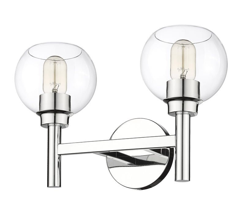 Sutton 2 Light 15.75" Vanity in Chrome