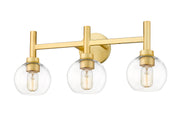 Sutton 3 Light 23.75" Vanity in Brushed Gold