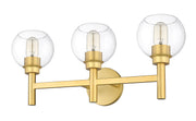 Sutton 3 Light 23.75" Vanity in Brushed Gold
