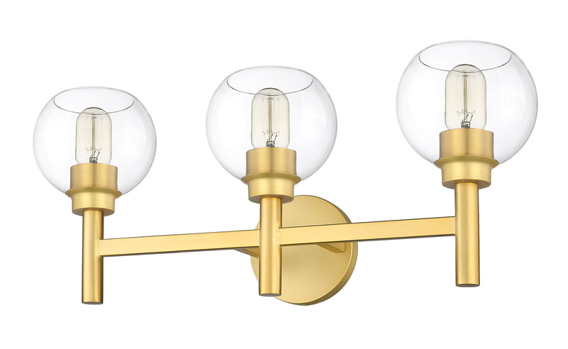 Sutton 3 Light 23.75" Vanity in Brushed Gold
