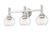 Sutton 3 Light 23.75" Vanity in Brushed Nickel