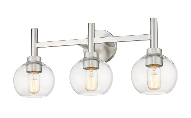 Sutton 3 Light 23.75" Vanity in Brushed Nickel