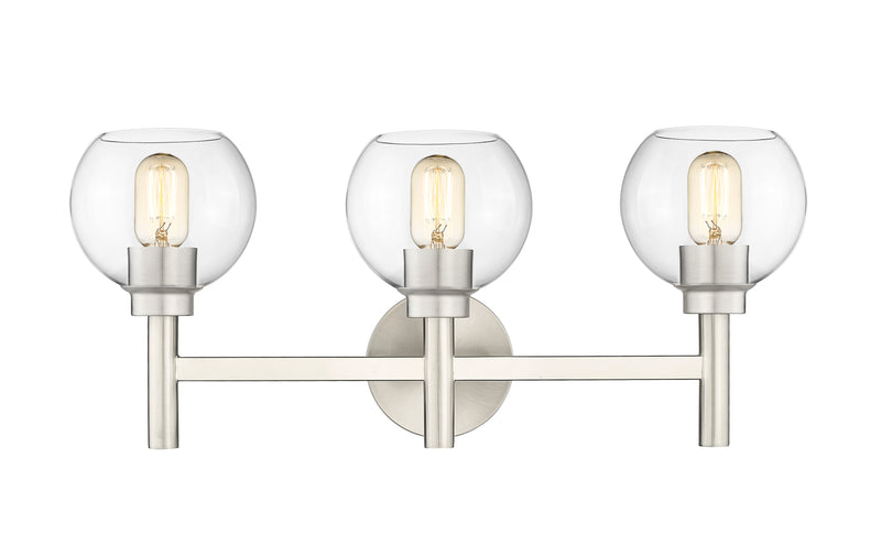 Sutton 3 Light 23.75" Vanity in Brushed Nickel