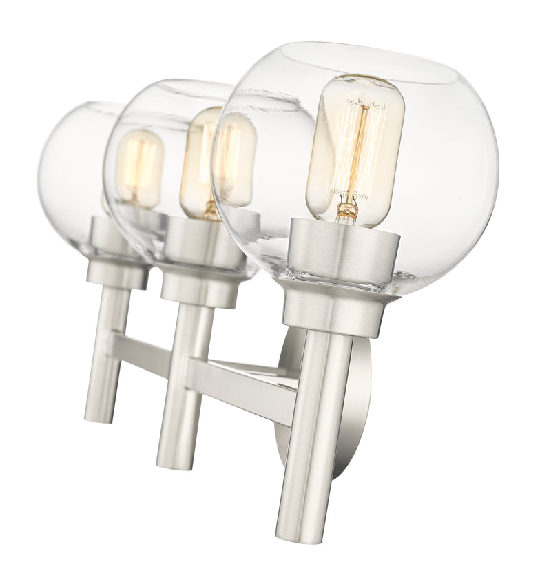 Sutton 3 Light 23.75" Vanity in Brushed Nickel