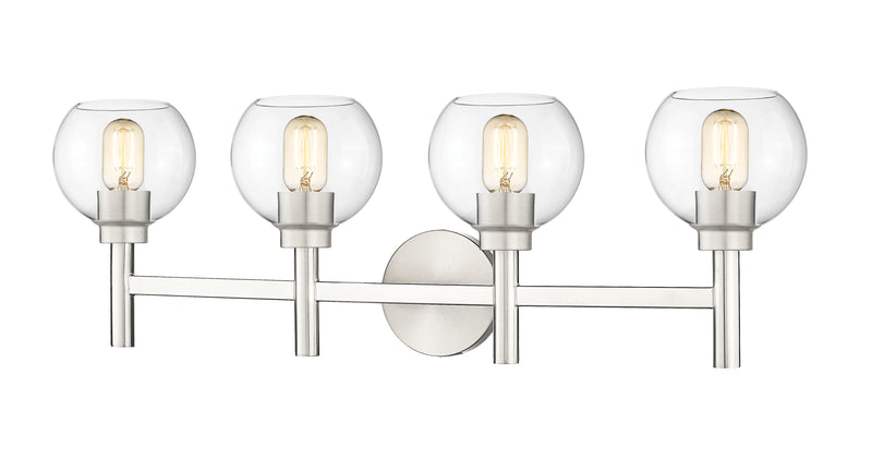 Sutton 4 Light 31.5" Vanity in Brushed Nickel