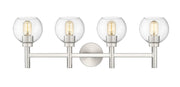 Sutton 4 Light 31.5" Vanity in Brushed Nickel