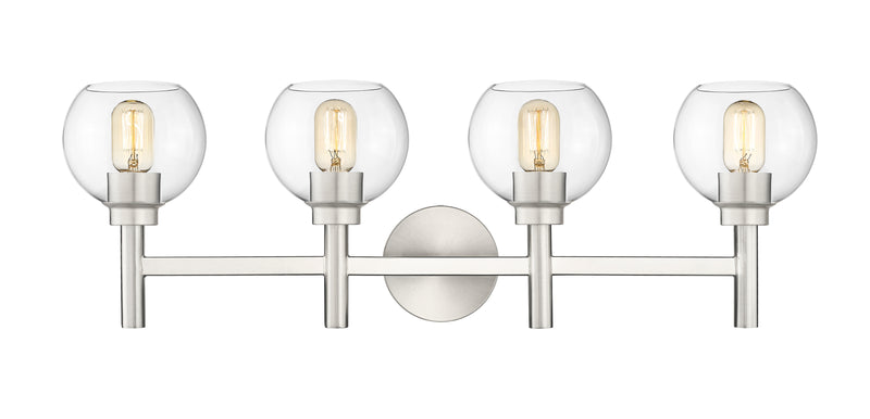 Sutton 4 Light 31.5" Vanity in Brushed Nickel