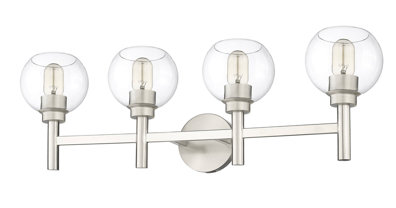 Sutton 4 Light 31.5" Vanity in Brushed Nickel