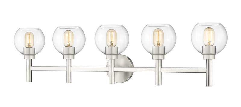 Sutton 5 Light 39.5" Vanity in Brushed Nickel