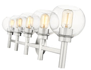 Sutton 5 Light 39.5" Vanity in Brushed Nickel