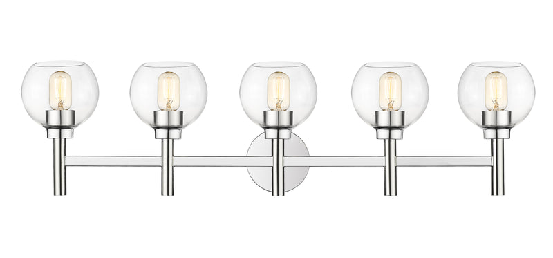 Sutton 5 Light 39.5" Vanity in Chrome
