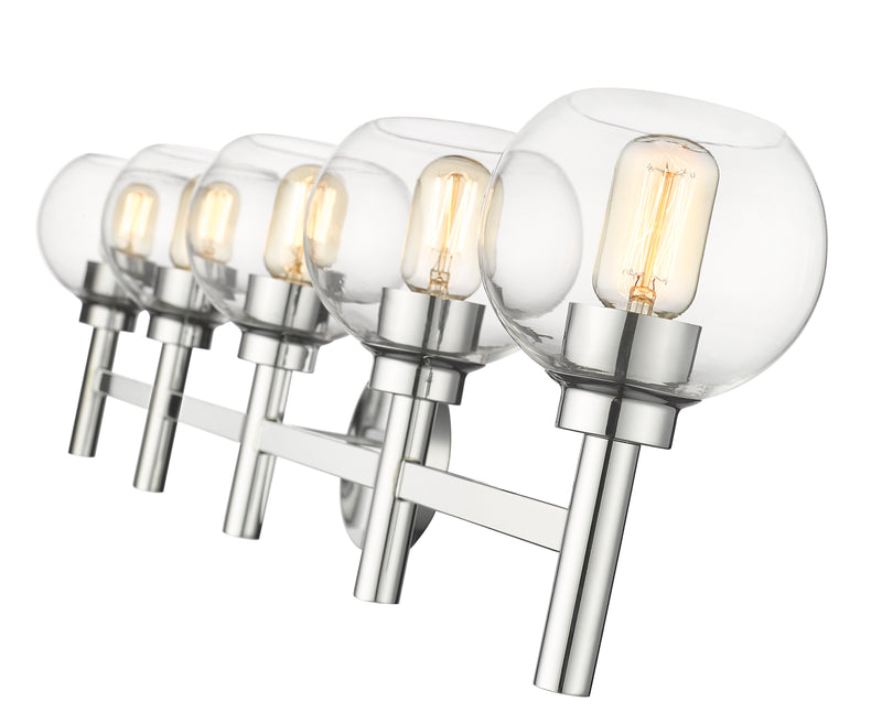 Sutton 5 Light 39.5" Vanity in Chrome